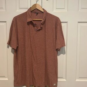 Men’s Vuori polo shirt in pristine condition.  XL in softest cotton.